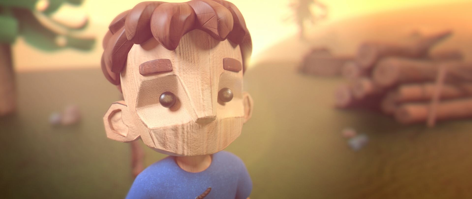 Boy in the Woods Image 1